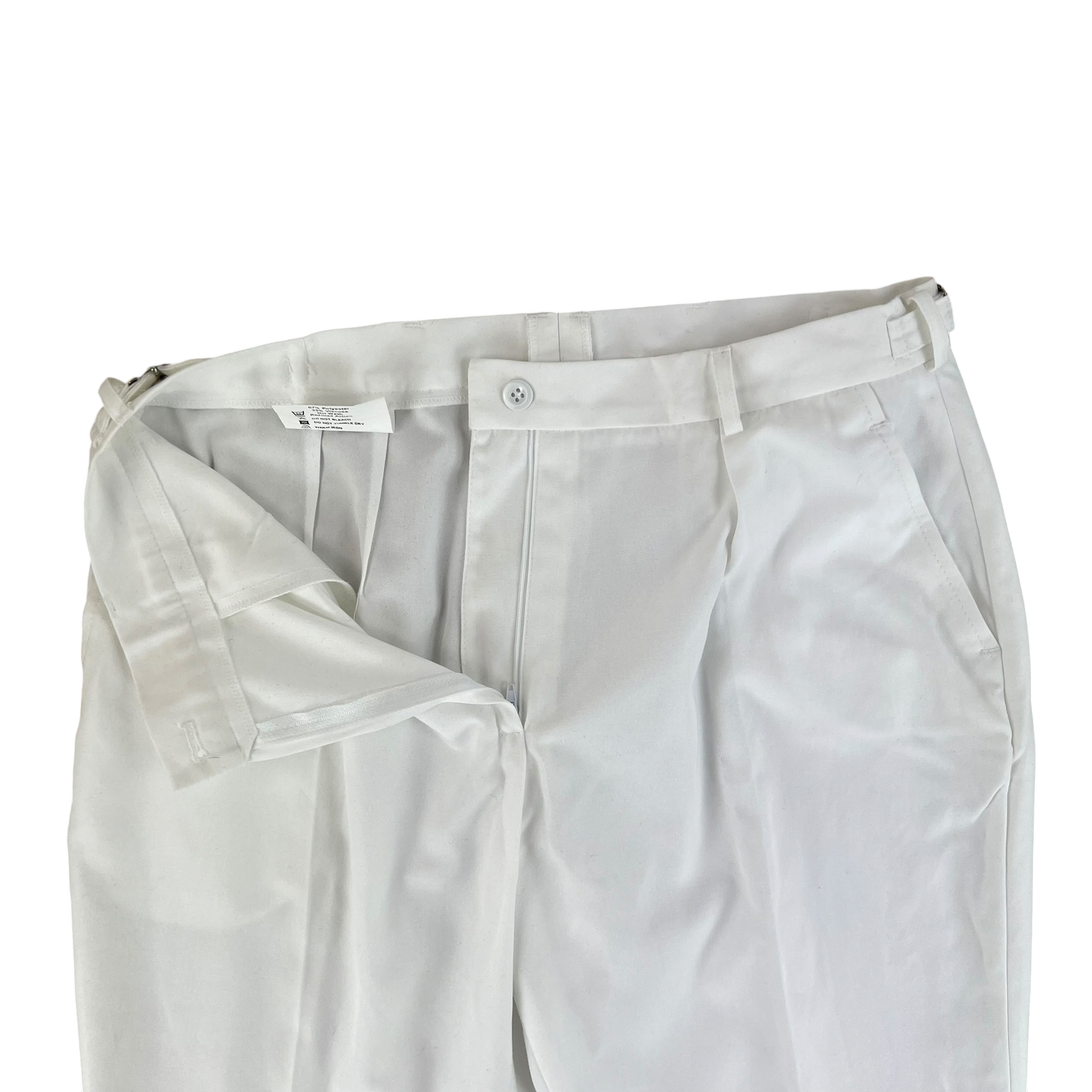 British Royal Navy Women's White No. 1 AW Dress Trousers - W36 L29.5