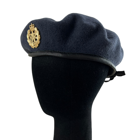 British RAF Beret w/ Badge - Small 56cm