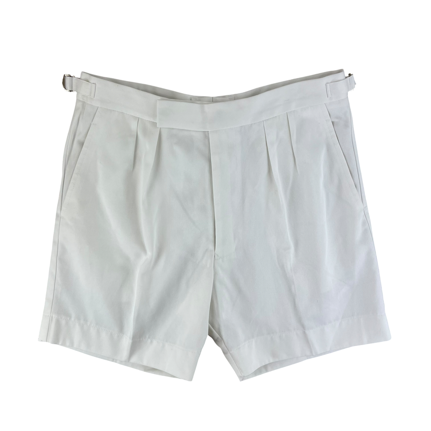 British Royal Navy White Dress Shorts - W33 180/88