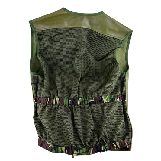 British Army Protective Leather Jerkin Vest - Large 180/104