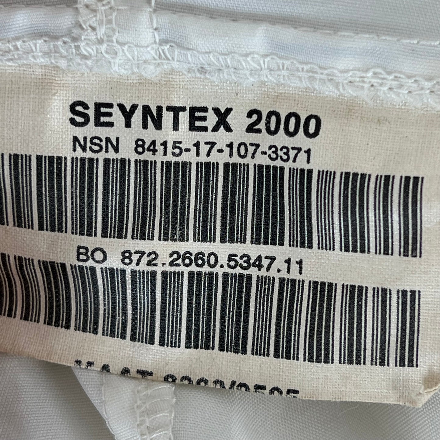 Dutch Army White Snow Camouflage Over Smock - Large