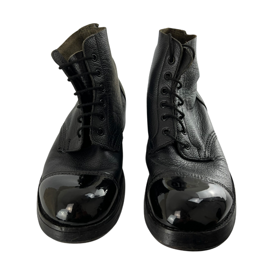 British Army Black Ammo Boots - Size 9M