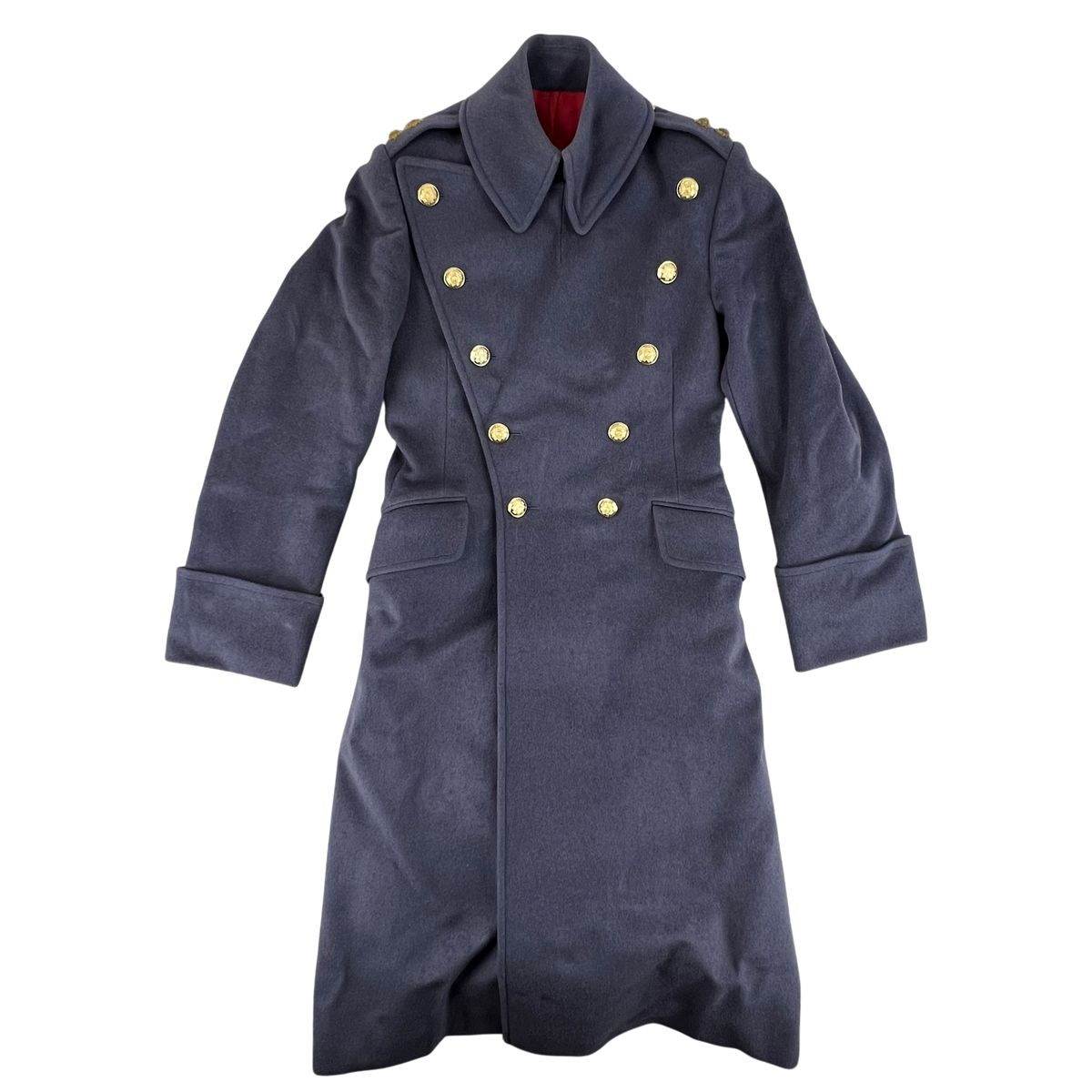 British Army Officer's Double Breasted Wool Greatcoat - Scots Guards - Small