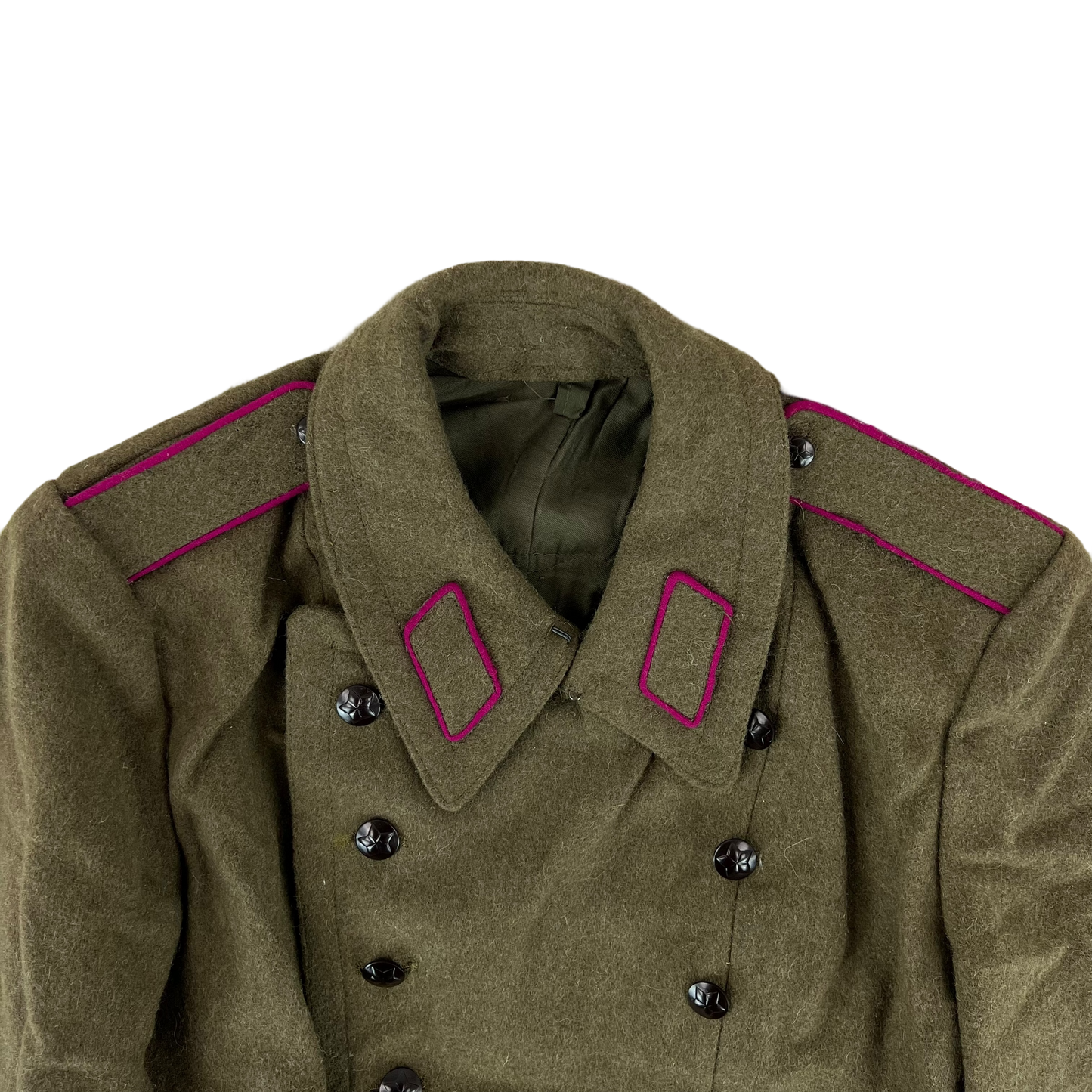 Bulgarian People's Army Khaki Wool Greatcoat - Medium