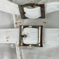 British Merchant Navy 50s Tropical White Shorts - W42