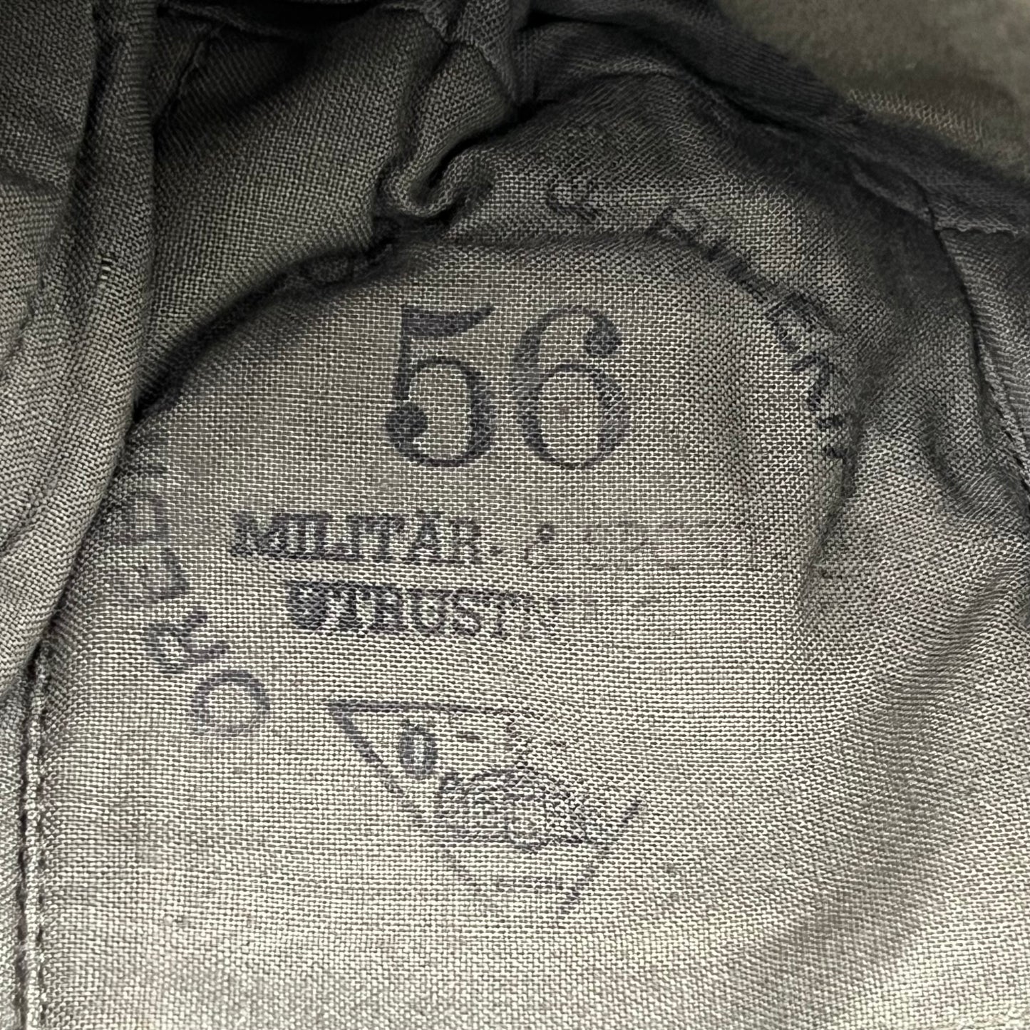 Swedish Army WW2 M43 Wool Ushanka Cap - Small 56cm