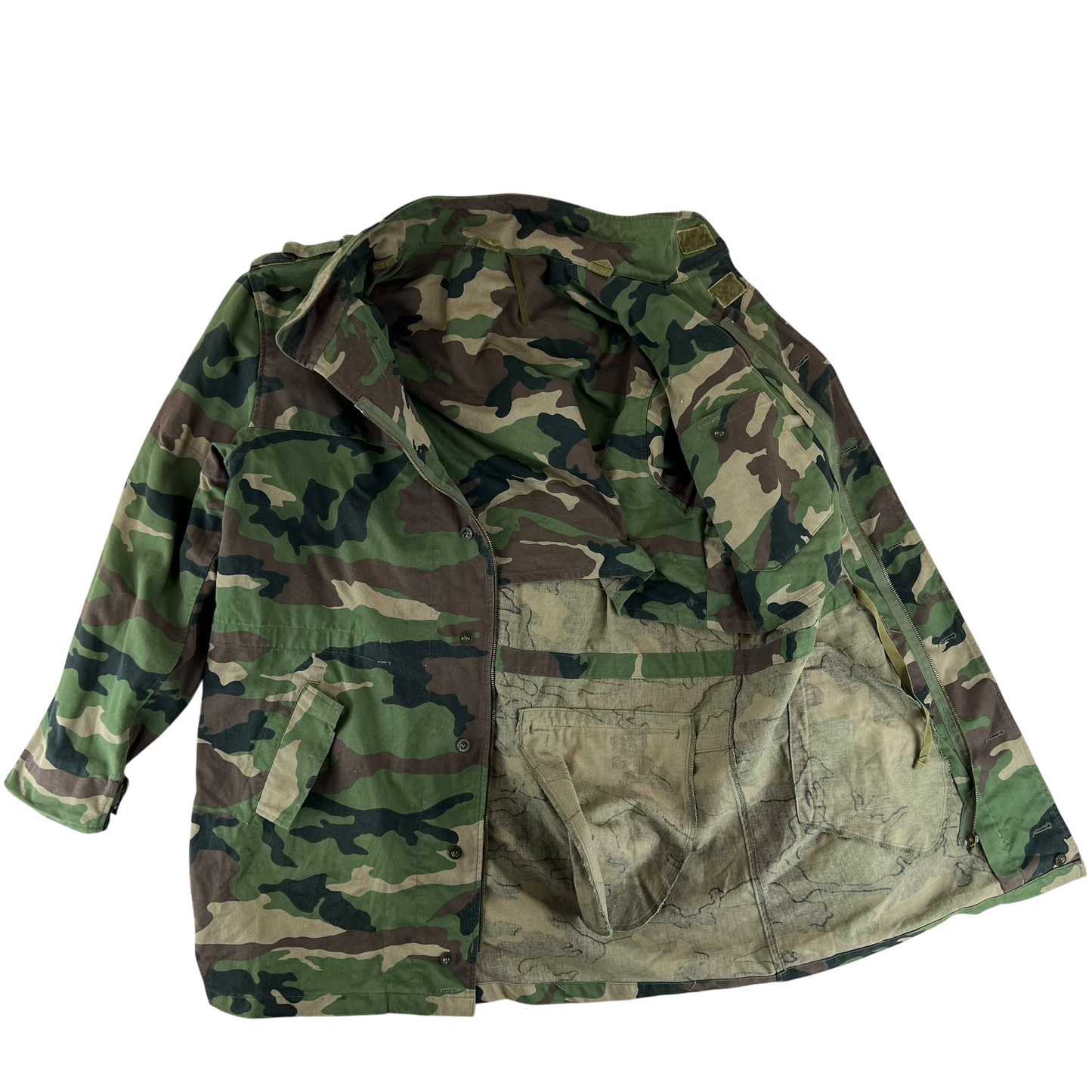 Slovak Army M97 Camouflage M65 Jacket - Large