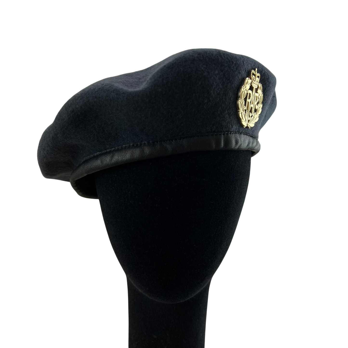 British RAF Beret w/ Badge - Medium 58cm