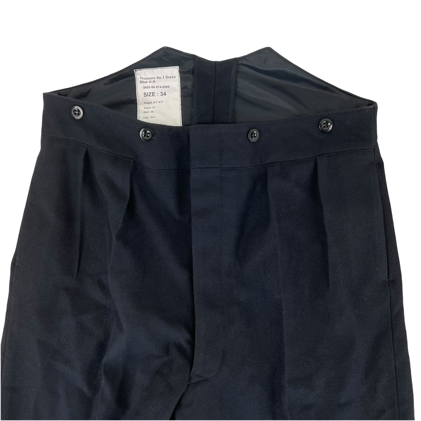 British Army No. 1 Dress Trousers - W37 L34