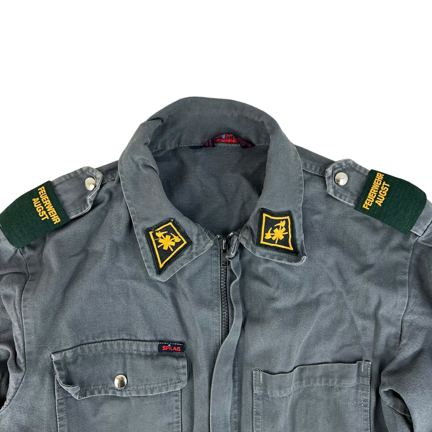 Swiss Army Grey Fire Department Coveralls - Medium