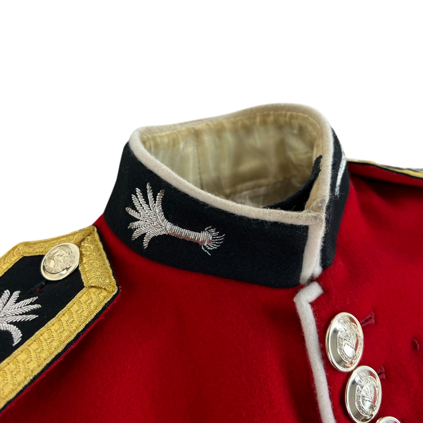 British Army CQMS & Sergeants Bandsman's Tunic Jacket w/ Wings - Welsh Guards - X Small