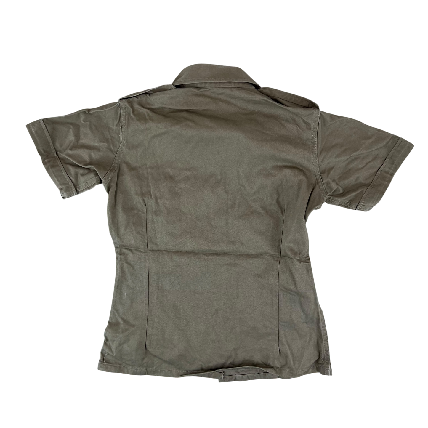 Greek Army M65 Khaki Shirt Short Sleeve - X Small