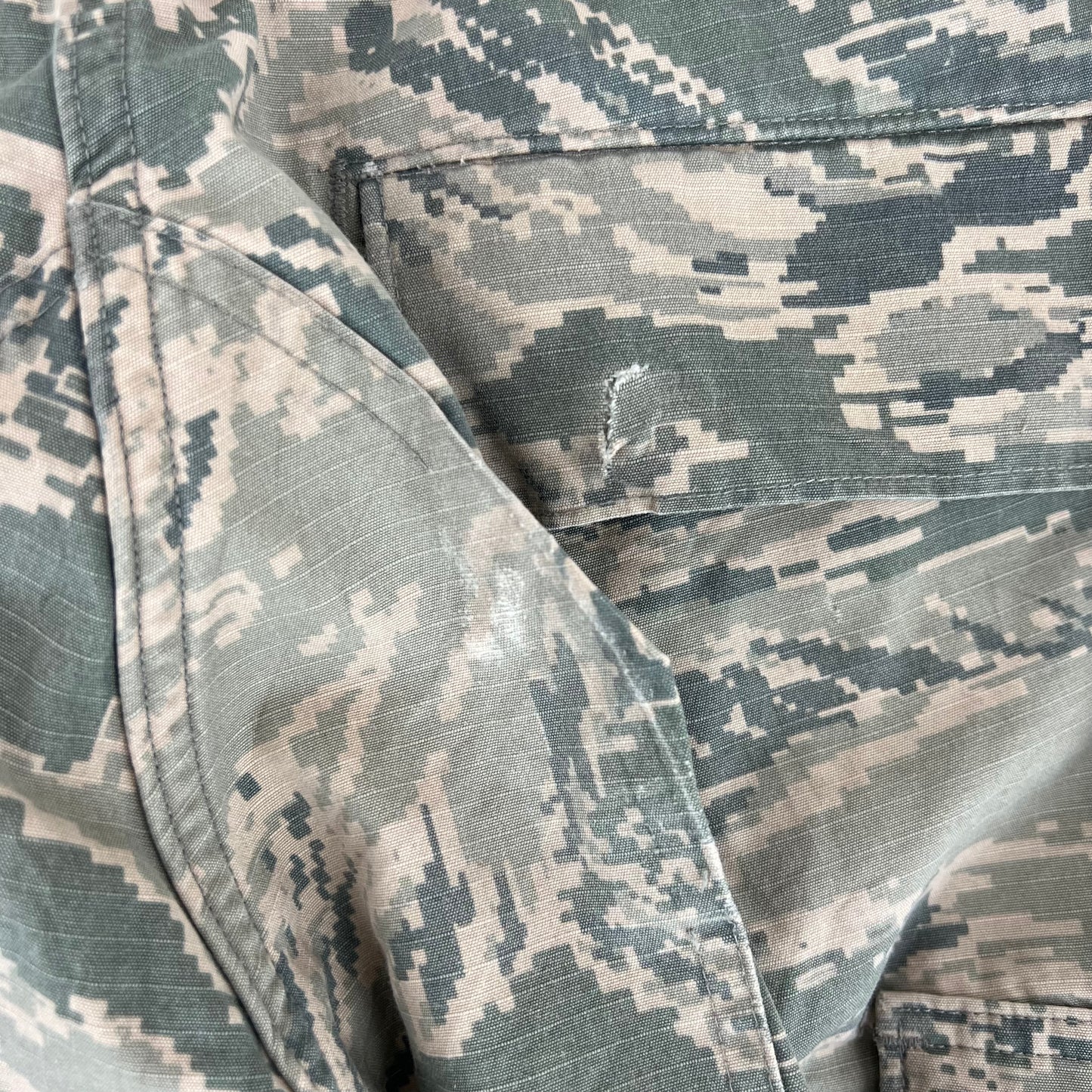 US Air Force Digital Tiger Stripe DTS Pixel Camouflage BDU Combat Trousers - W29 L32