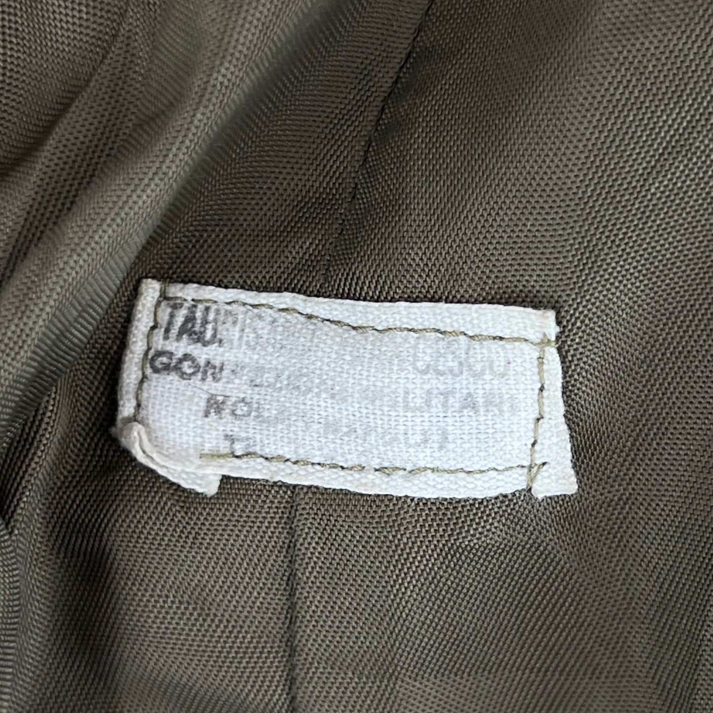 Italian Army 60s Khaki Greatcoat - Large