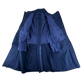 Romanian People's Navy 80s Blue Wool Greatcoat - Medium