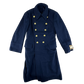 Romanian People's Navy 80s Blue Wool Greatcoat - Medium