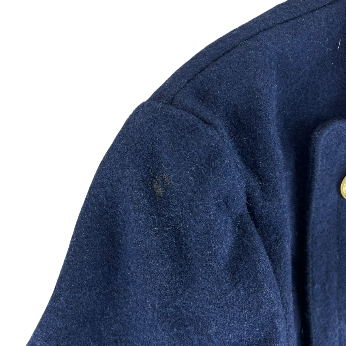 Romanian People's Navy 80s Blue Wool Greatcoat - Medium