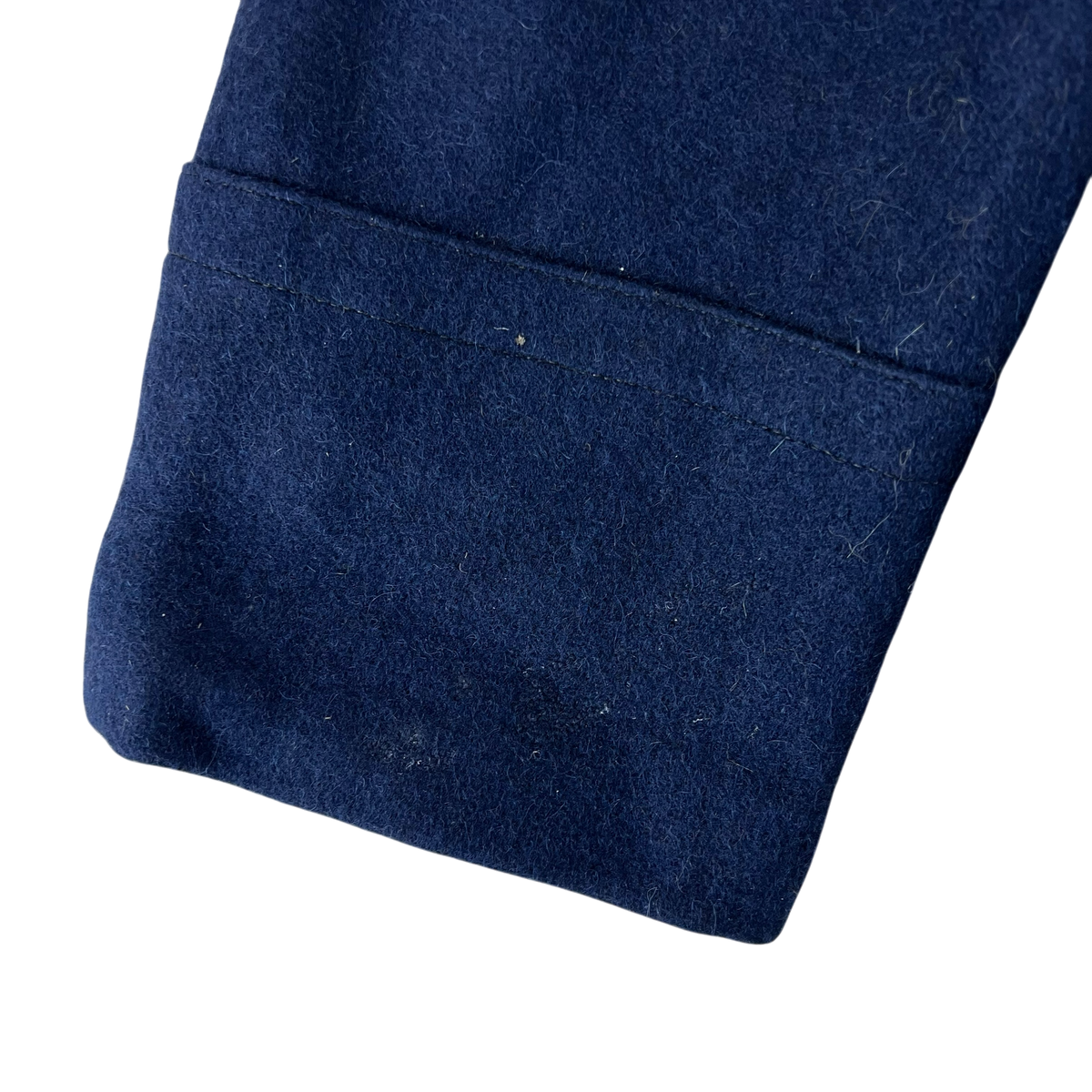 Romanian People's Navy 80s Blue Wool Greatcoat - Medium