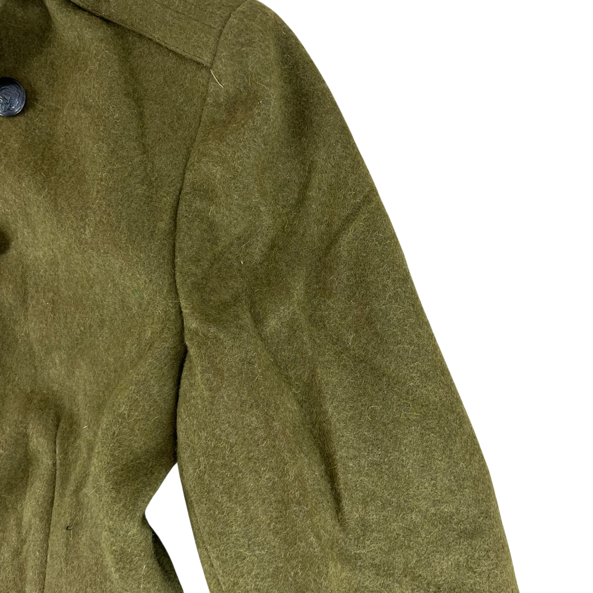 Romanian People's Army 80s Khaki Wool Greatcoat - Large