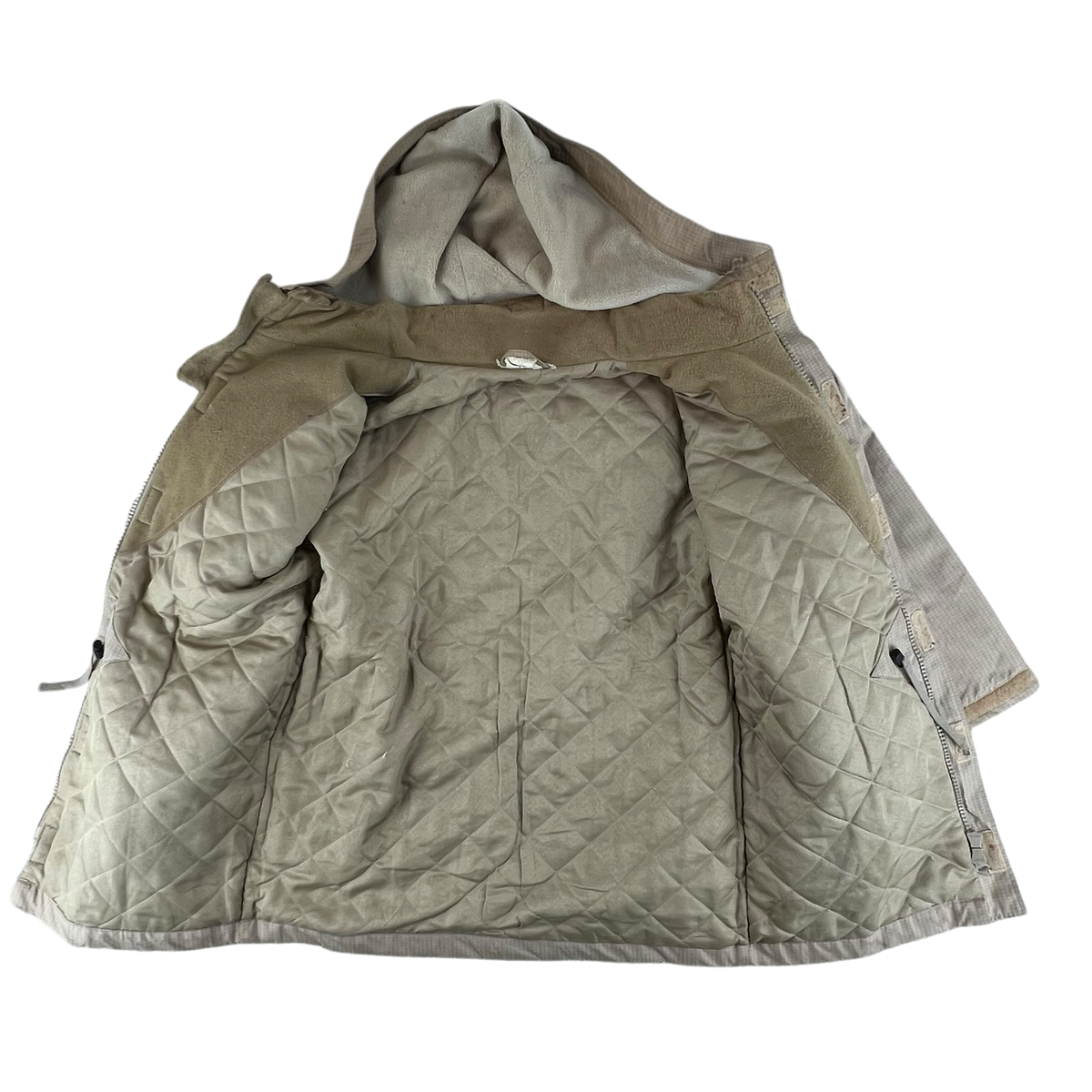 Romanian Army Tan Thermal Ripstop Parka Coat - Medium