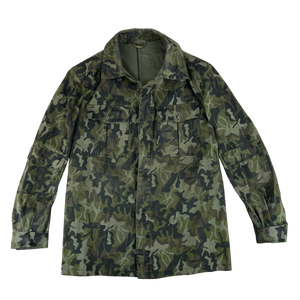 Romanian Army M1990 Leaf Camouflage Jacket - Medium