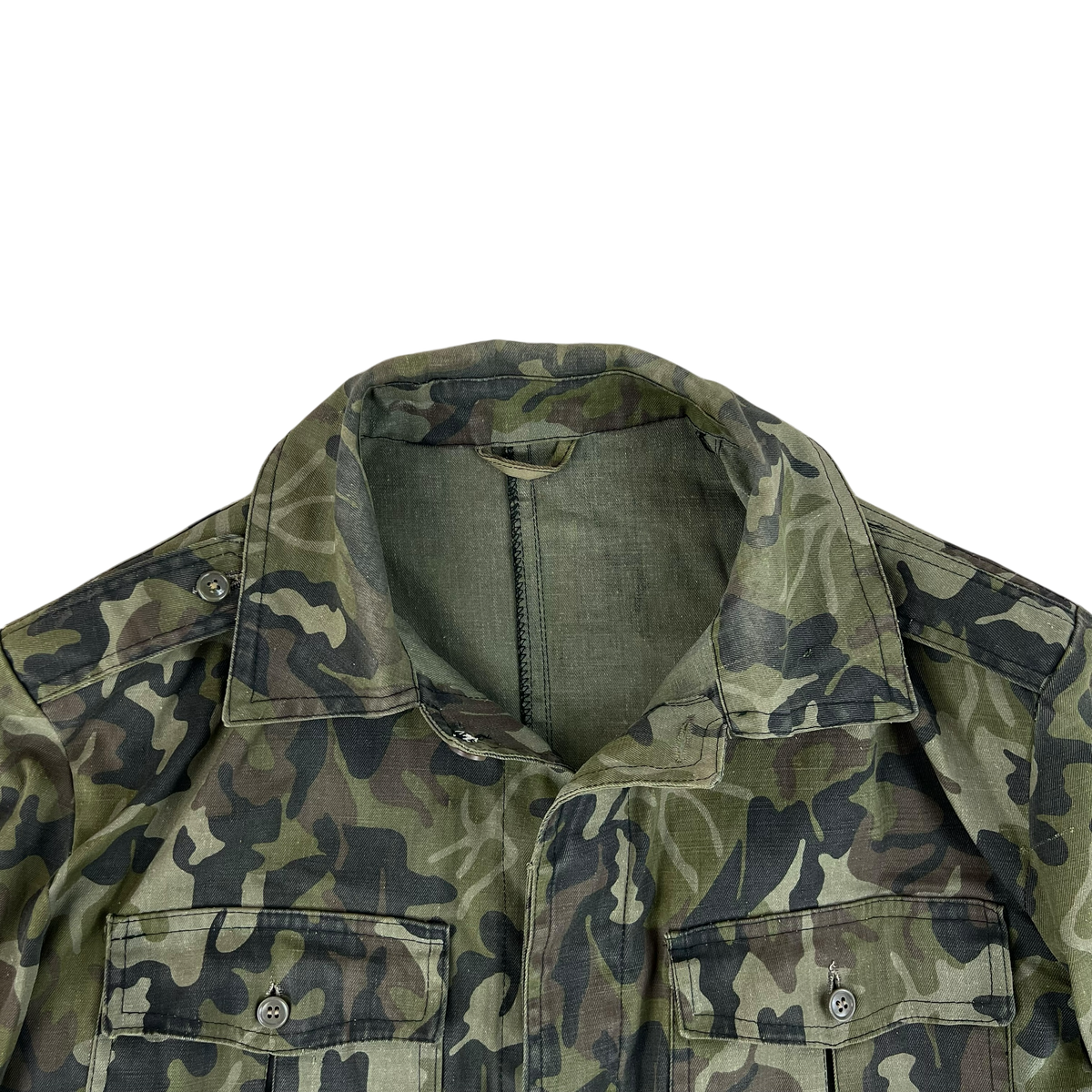 Romanian Army M1990 Leaf Camouflage Jacket - Medium
