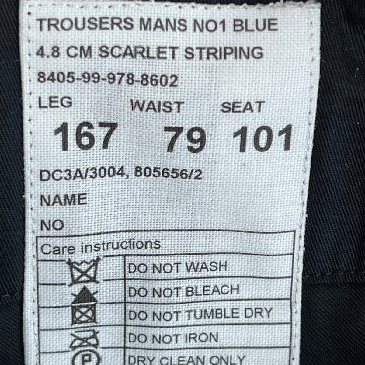 British Army Officer's No. 1 Dress Trousers - W29 L26
