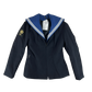 British Royal Navy Women's Class II Jumper Sailor's Top - Small 88R