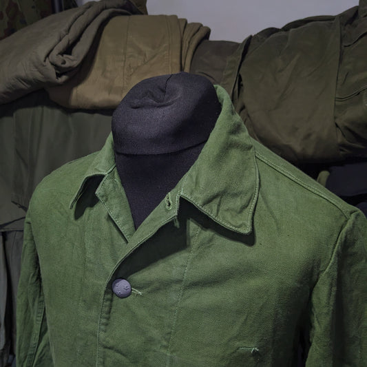 Swedish Army M59 Forest Green Chore Coat