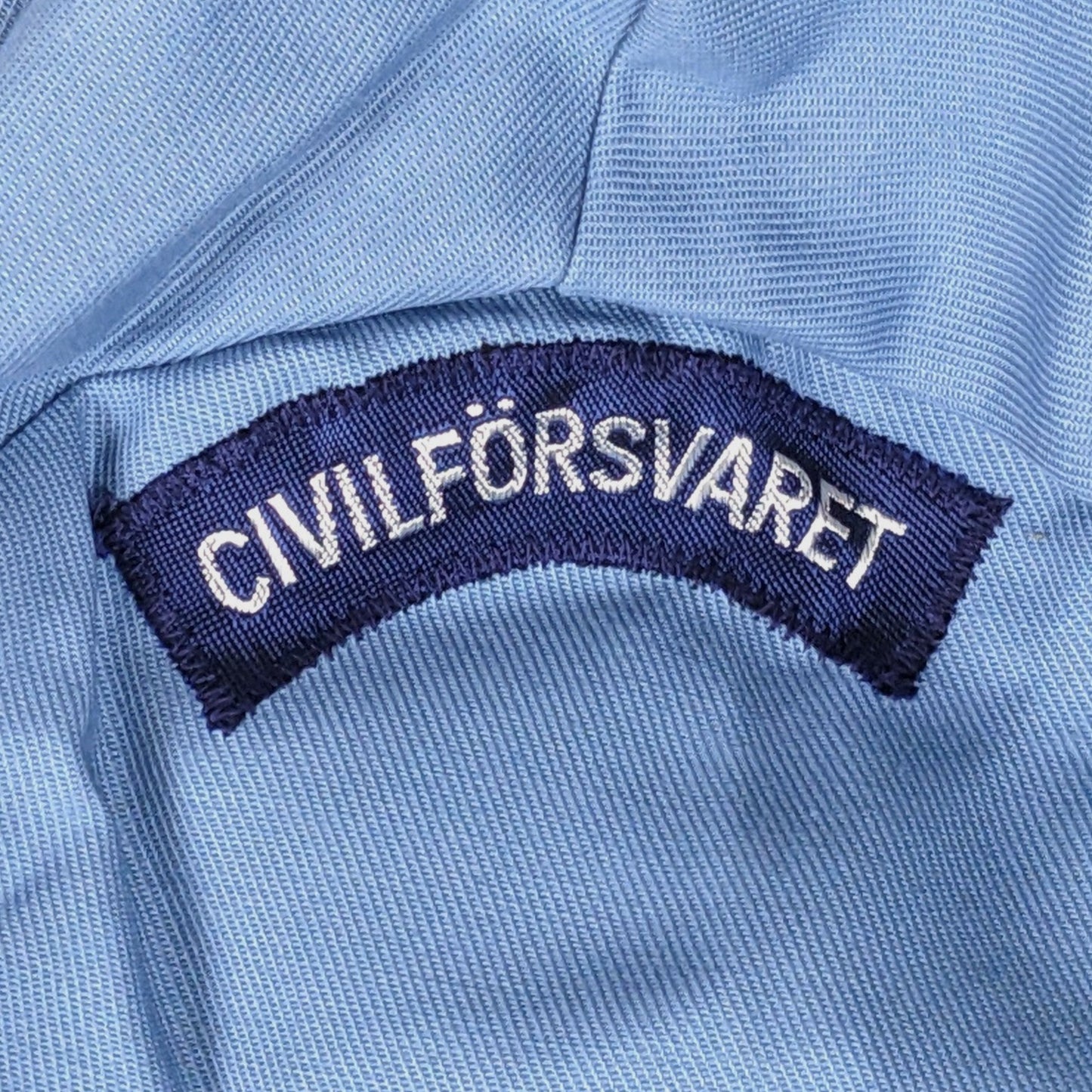 Swedish Civil Defense M59 Sky Blue Chore Coat / Jacket