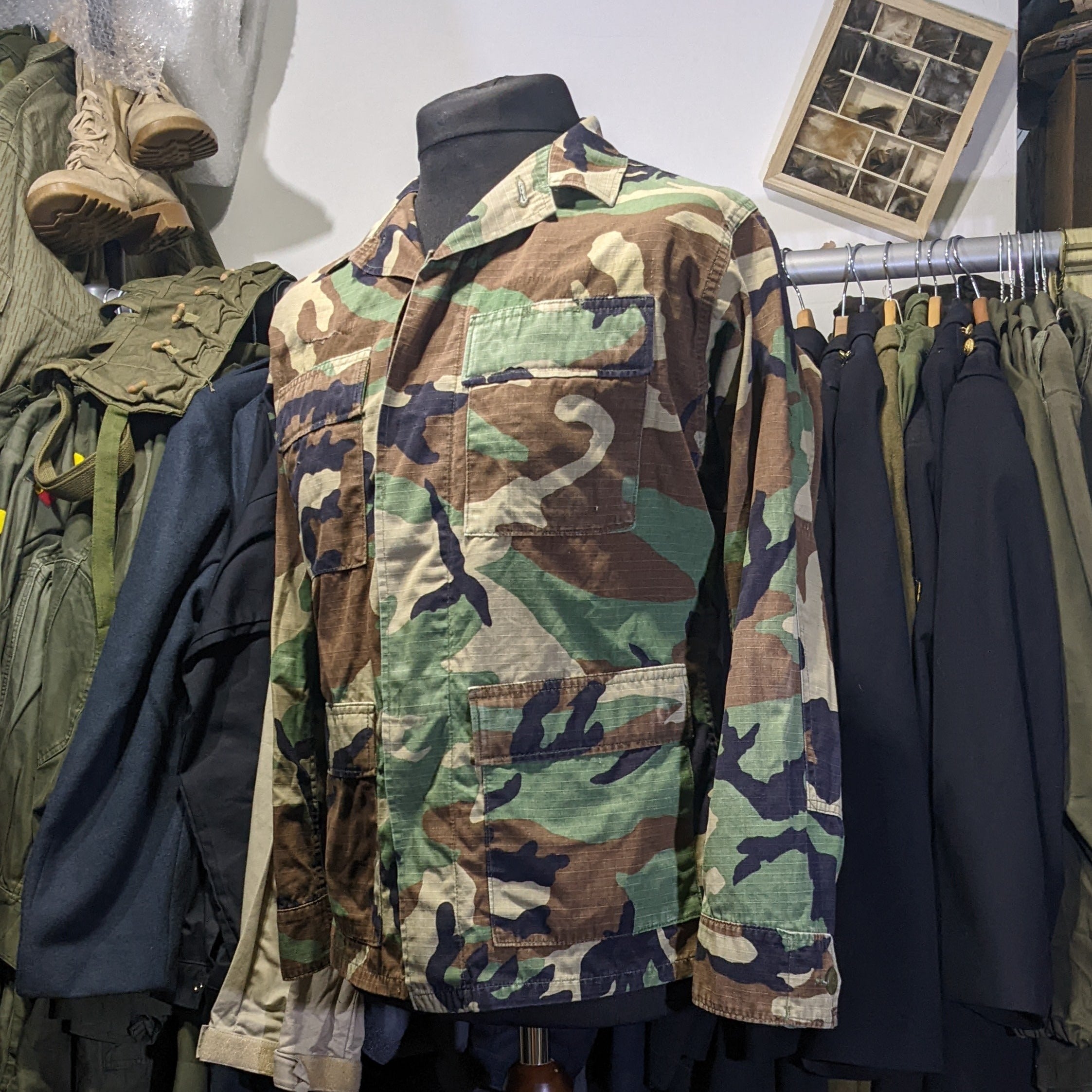 Bdu deals camo jacket