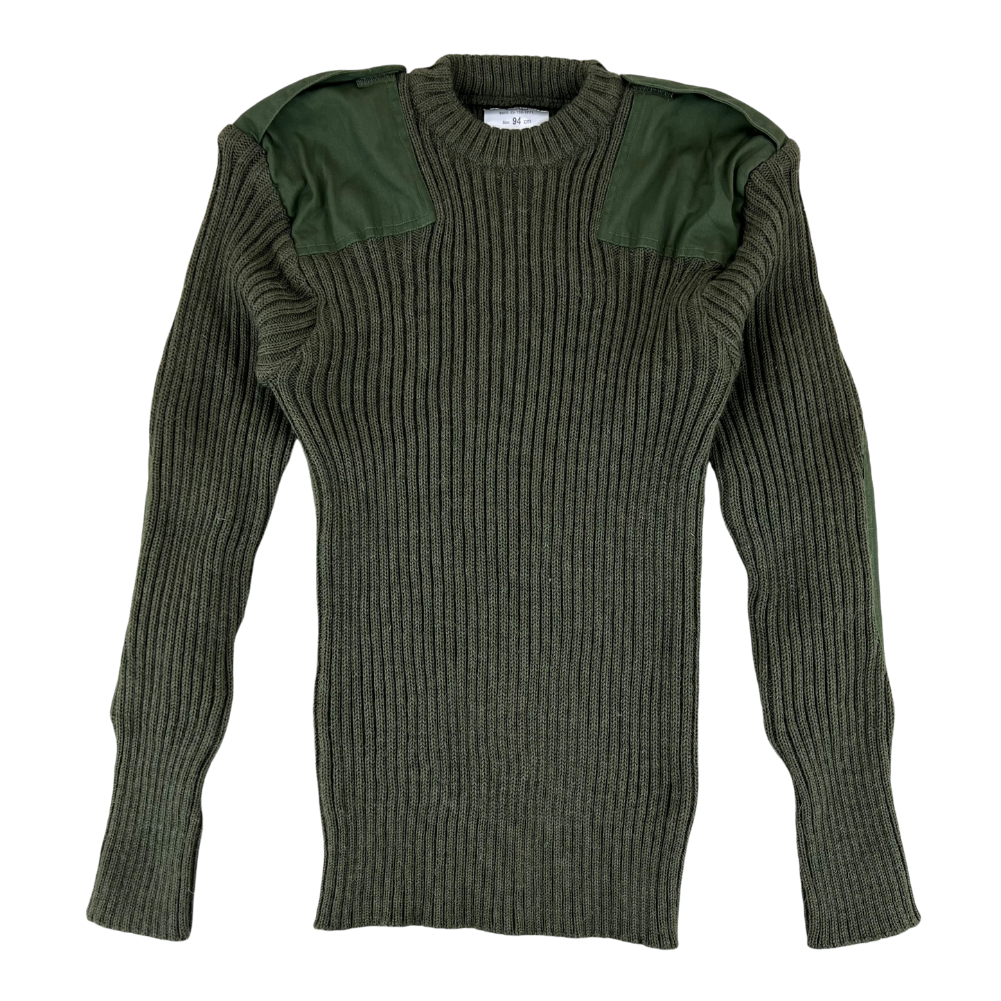 British Army Olive OG Utility Jersey Pullover Jumper - Medium 94cm