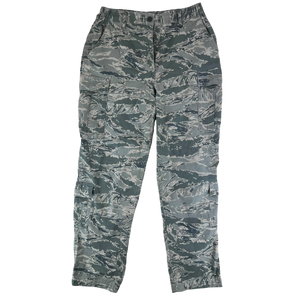 US Air Force Digital Tiger Stripe DTS Pixel Camouflage BDU Women's Combat Trousers - W33 L33
