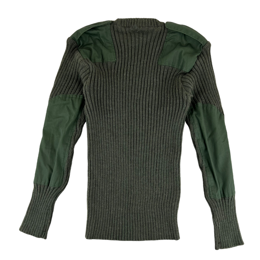 British Army Olive OG Utility Jersey Pullover Jumper - Medium 94cm