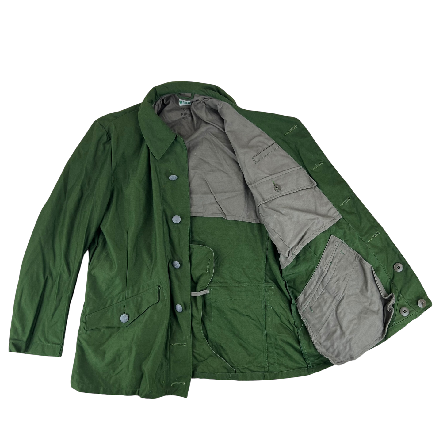 Swedish Army M59 Forest Green Field Jacket - Medium