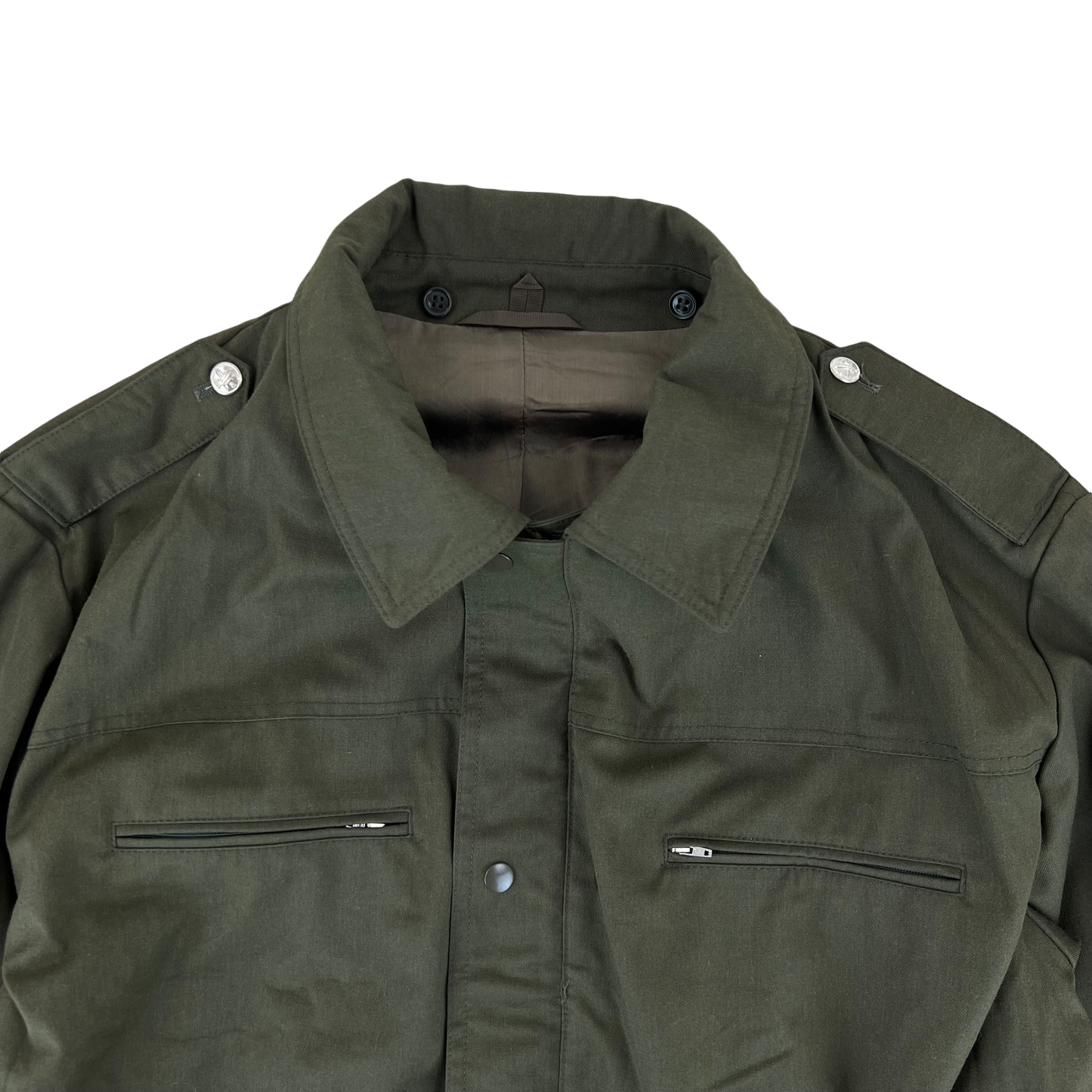 Czechoslovak Army M85 Guard's Coat Olive Green - X Large