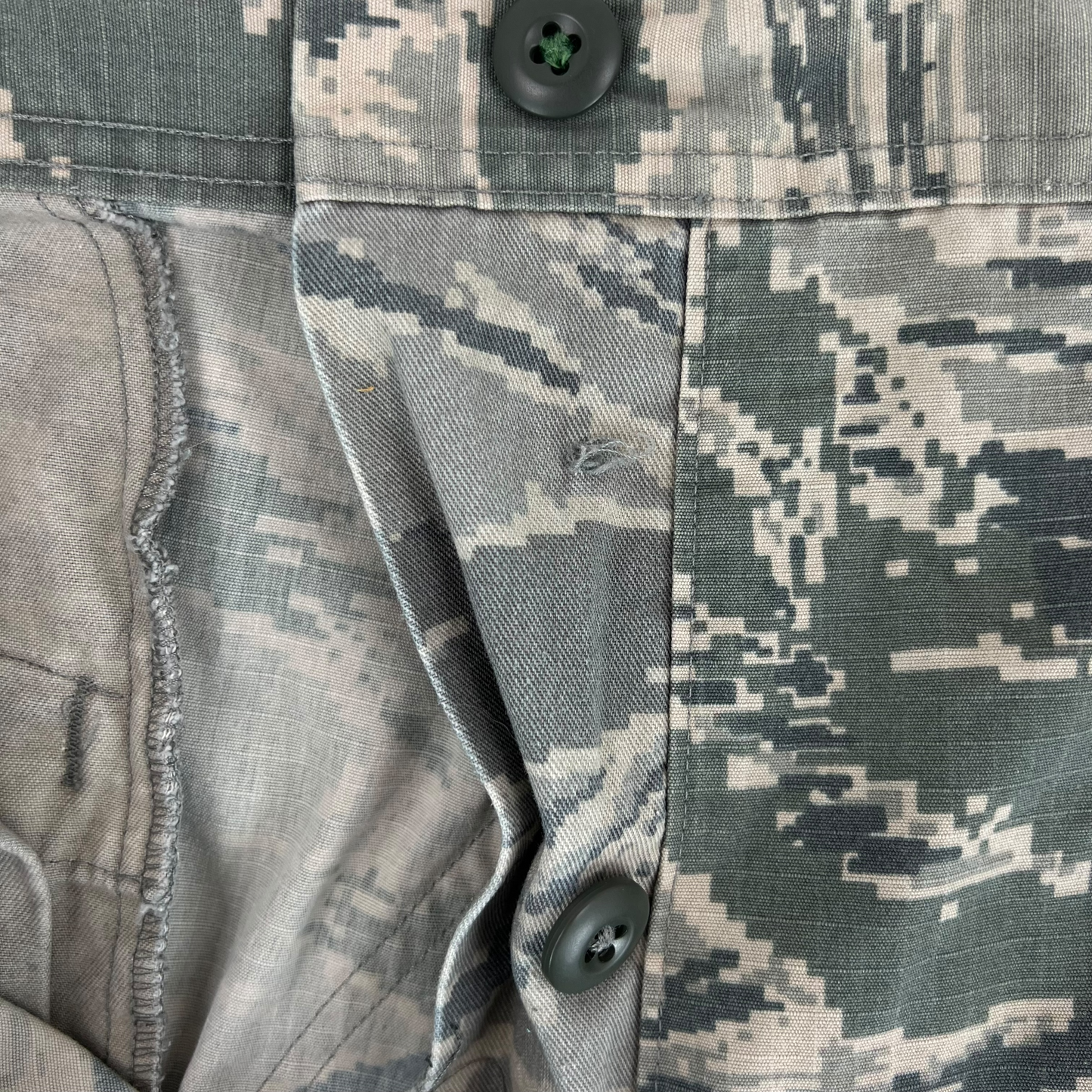 US Air Force Digital Tiger Stripe DTS Pixel Camouflage BDU Women's Combat Trousers - W33 L33