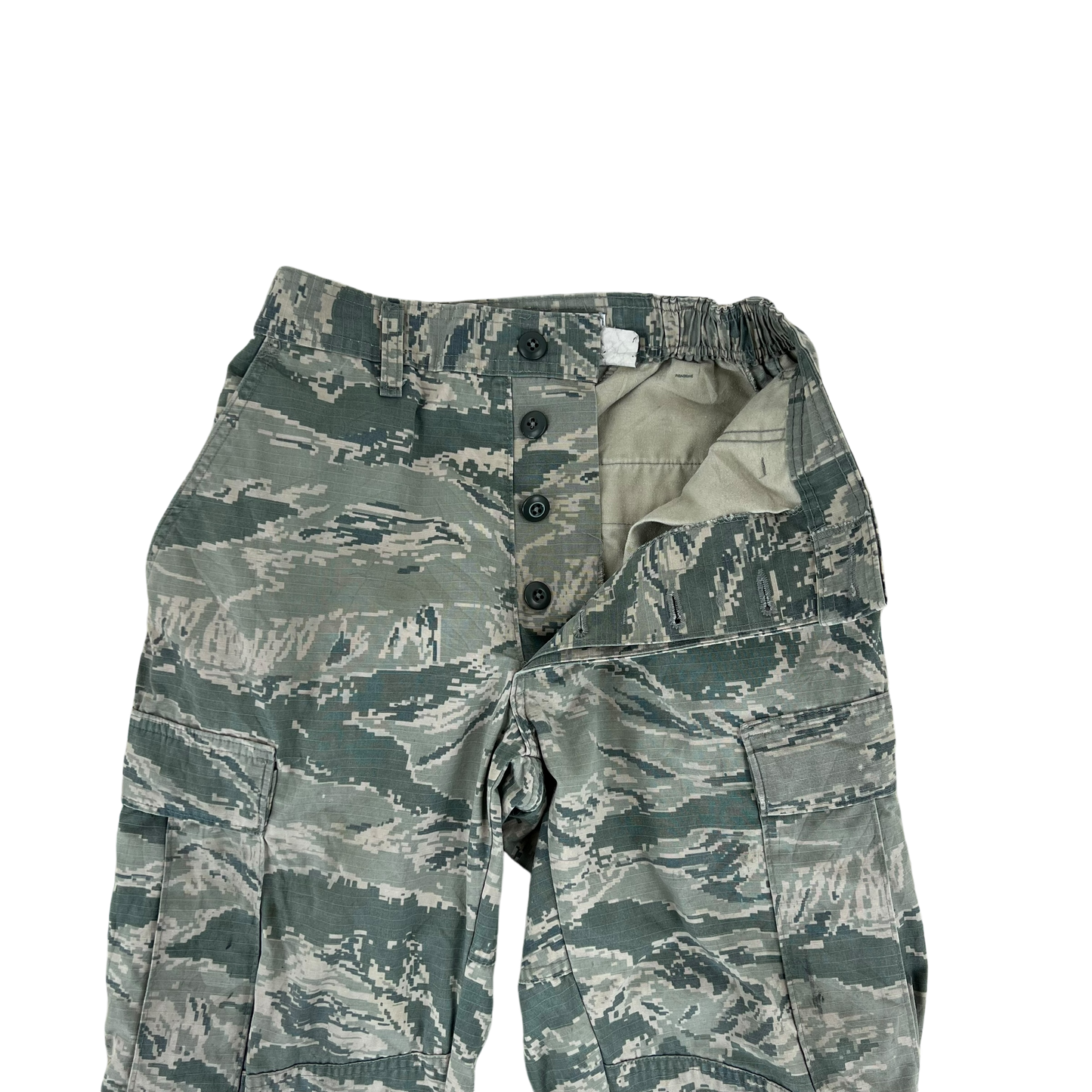 US Air Force Digital Tiger Stripe DTS Pixel Camouflage BDU Combat Trousers - W29 L32