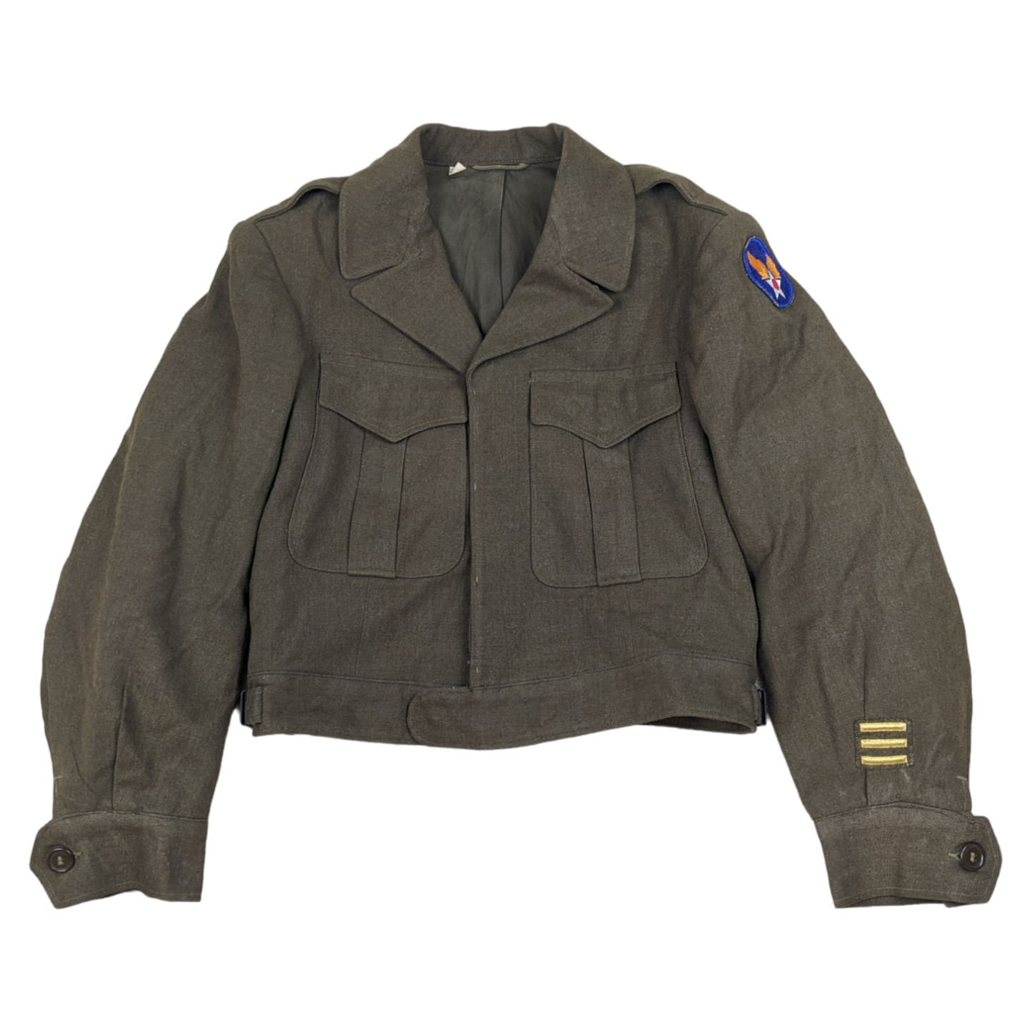 US Army Air Force WW2 Ike Jacket Battle Dress - 34L