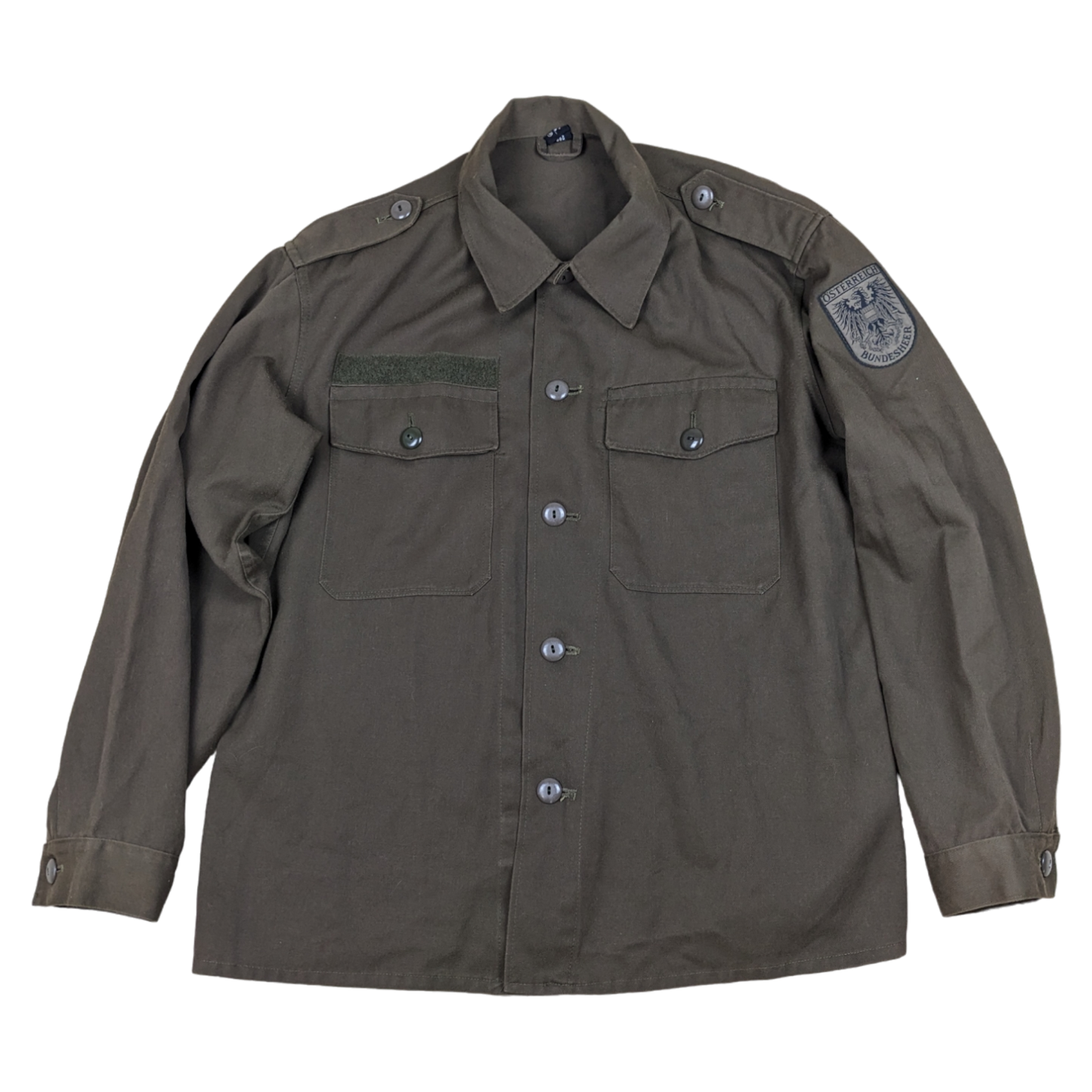 Austrian Army Brown Long Sleeve Field Shirt