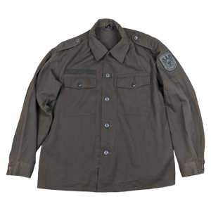 Austrian Army Brown Long Sleeve Field Shirt