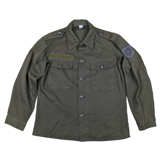 Austrian Army Olive Drab Long Sleeve Field Shirt