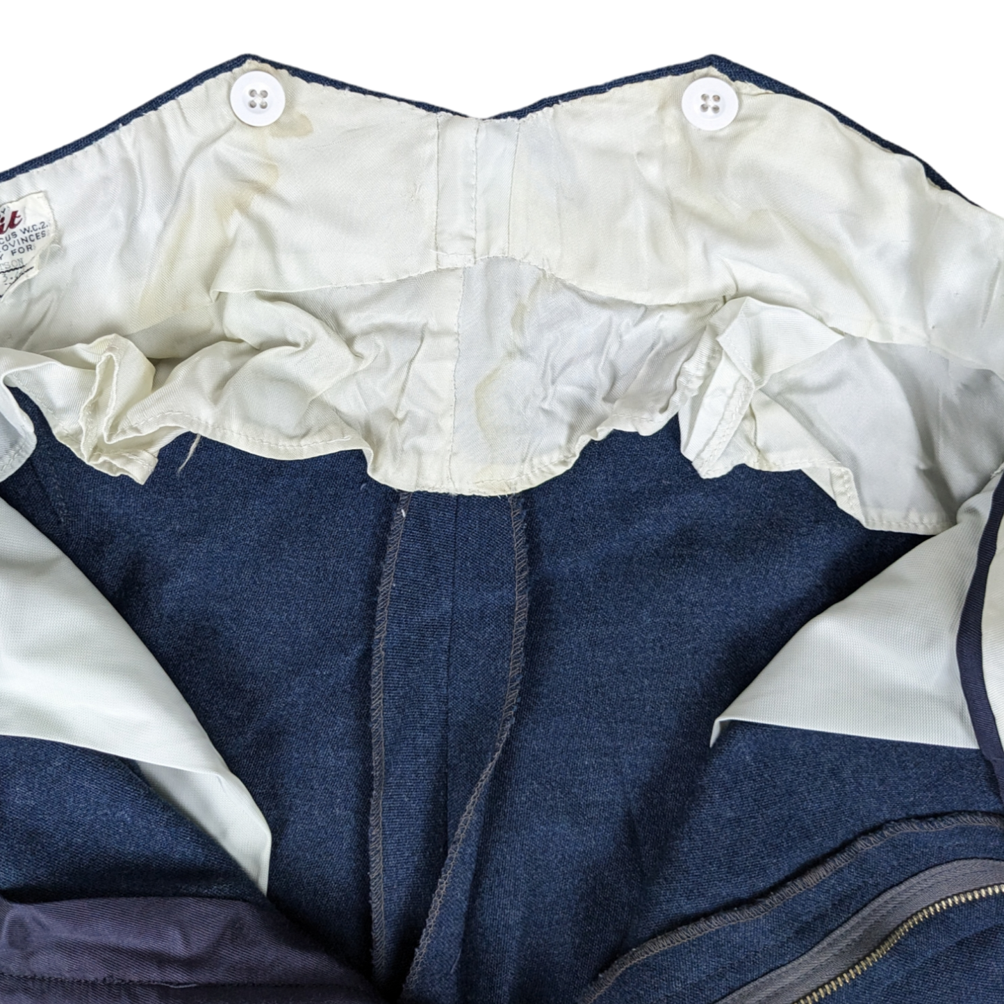British Royal Air Force RAF No. 5 Mess Dress Trousers - 1970s