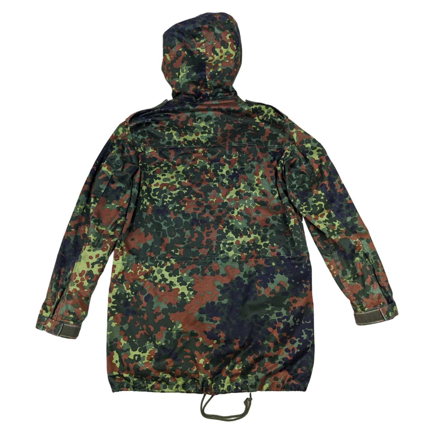 German Army Flecktarn Camouflage Combat Parka Jacket