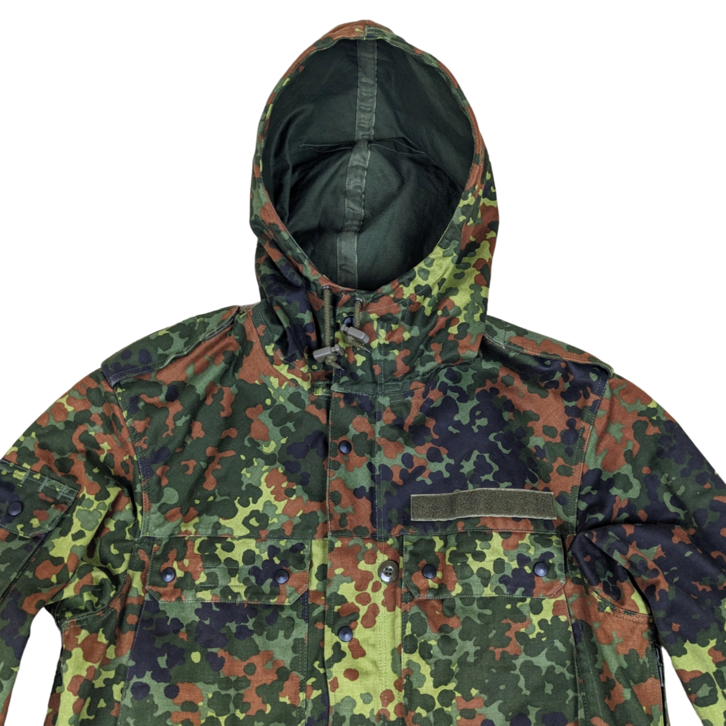 German Army Flecktarn Camouflage Combat Parka Jacket