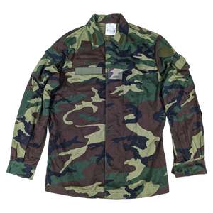 Italian Arma dei Carabinieri Roma 90 Woodland Camouflage Combat Jacket