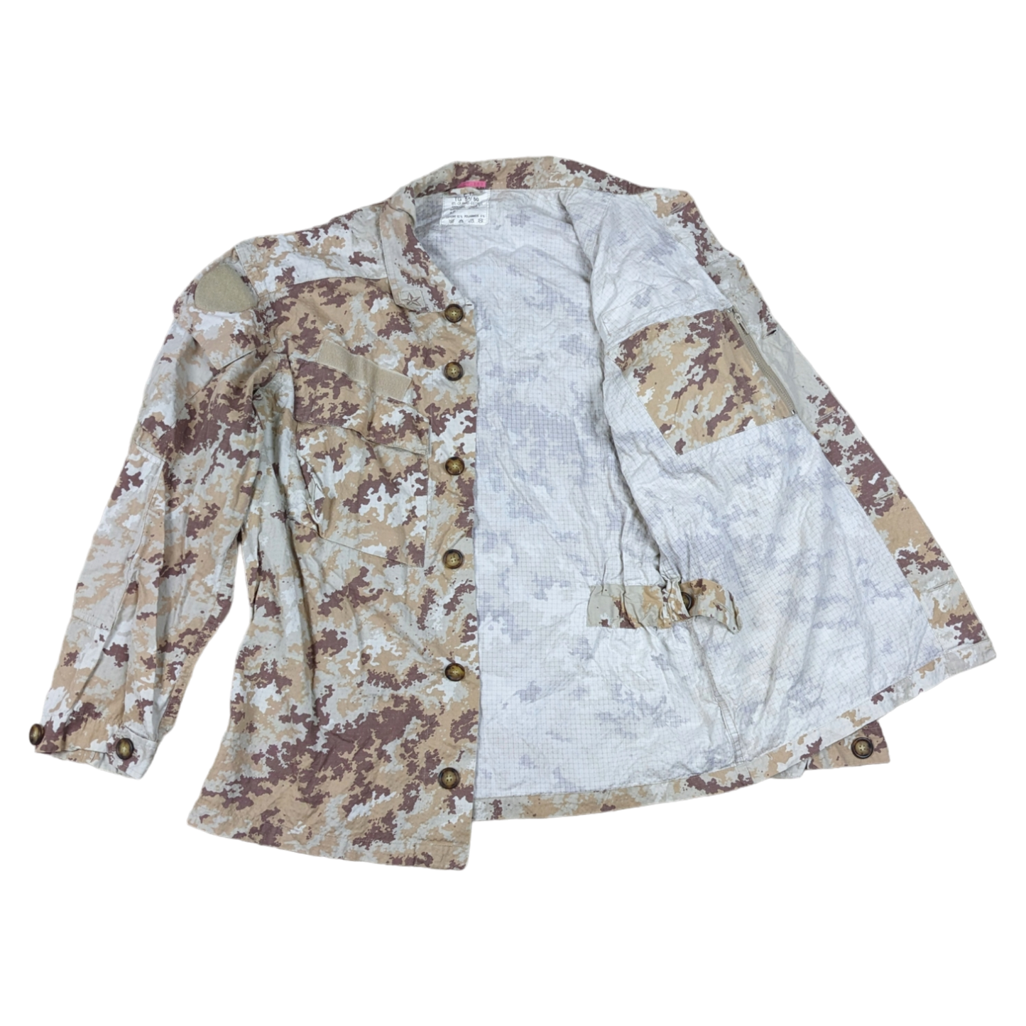 Italian Army M04 Mimetico Vegetato Desert Camouflage Combat Jacket - X Large