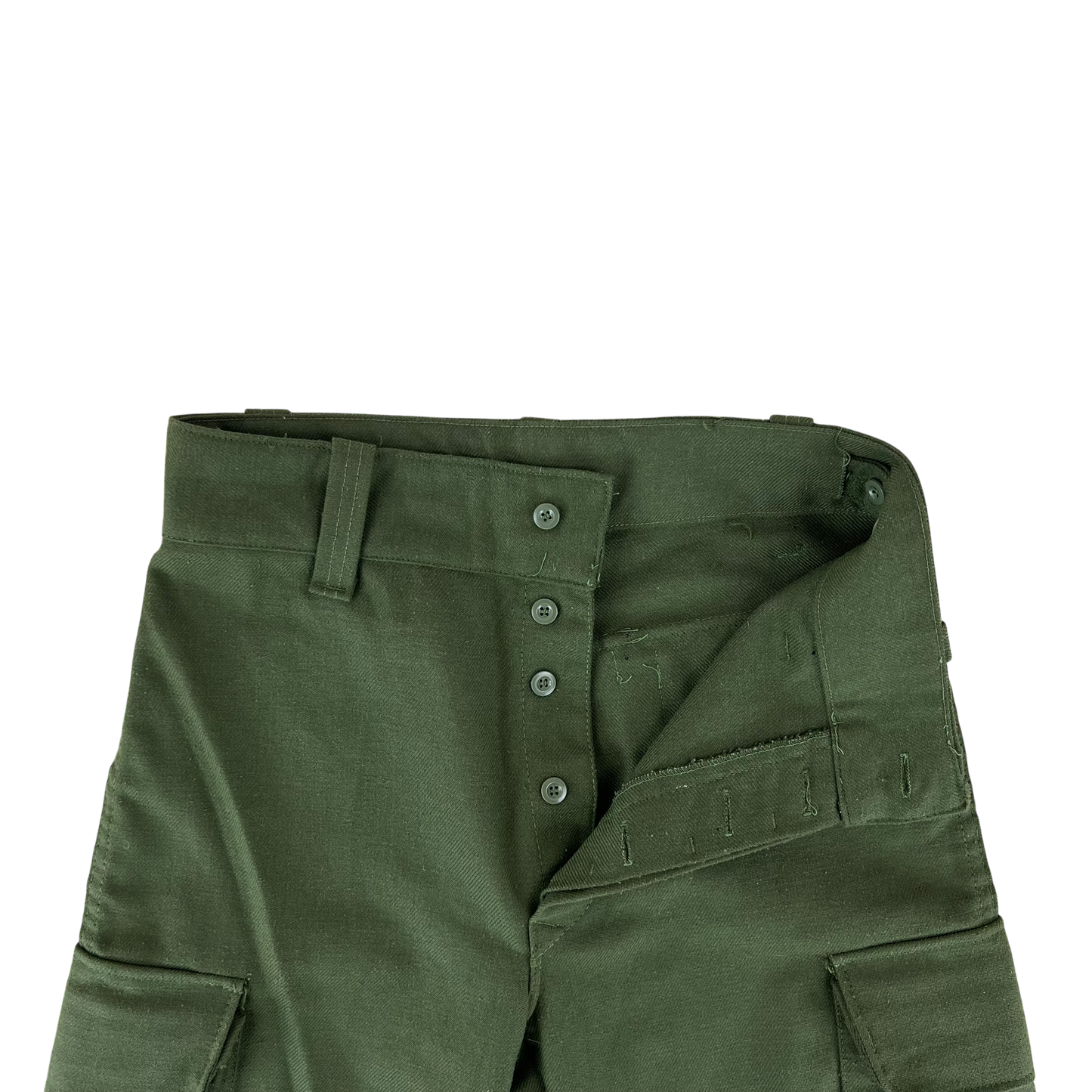 Spanish Army 80s Womens Winter Wool Blend Field Trousers - W29 L28