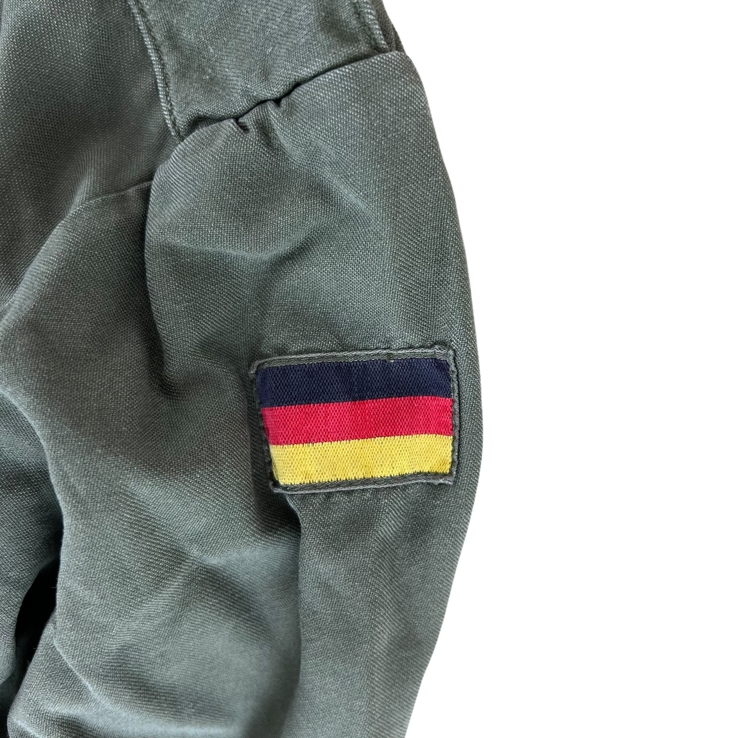 German Army Olive Green Long Sleeve Field Shirt - Large GrNr 5