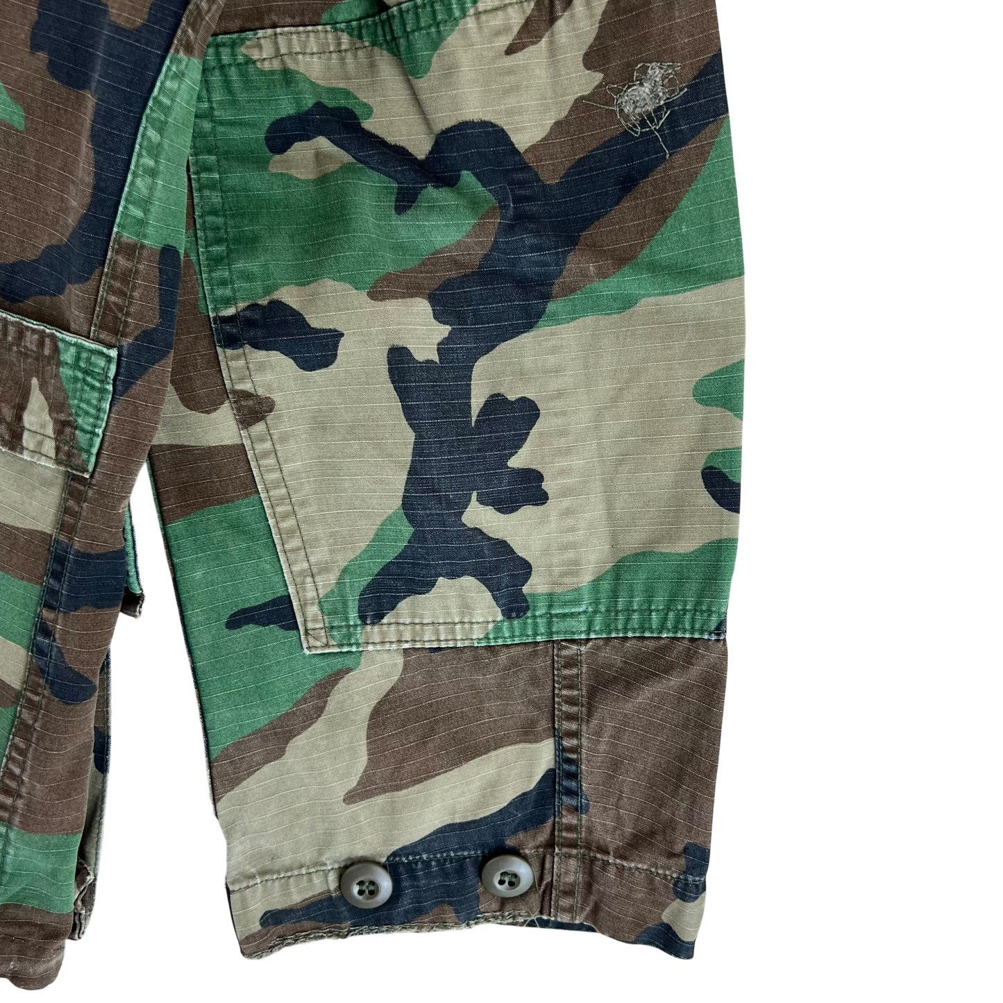 US Army M81 Woodland Camouflage BDU Combat Jacket - Small